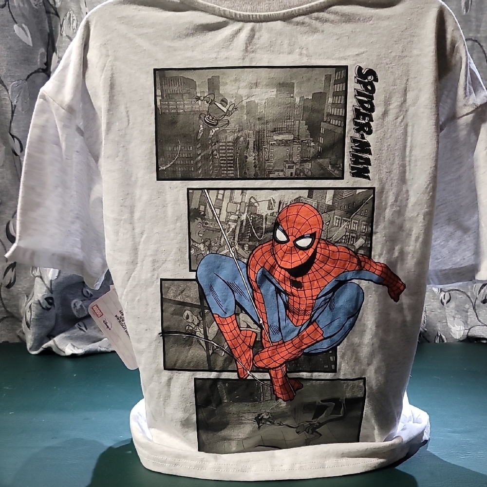 **NWT!!! Spider-Man Graphic Tee for Kids - White/Red/Blue** - Picture 1 of 2